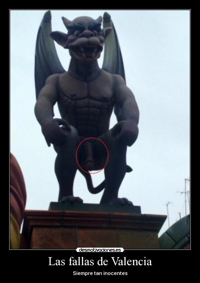 Las fallas de Valencia -