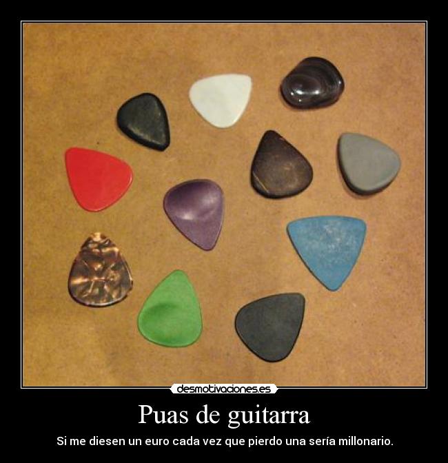 Puas de guitarra - 