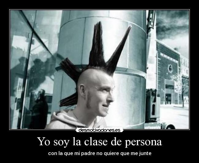 Yo soy la clase de persona Desmotivaciones