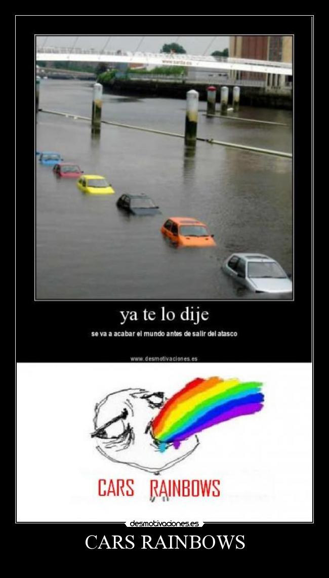 CARS RAINBOWS -