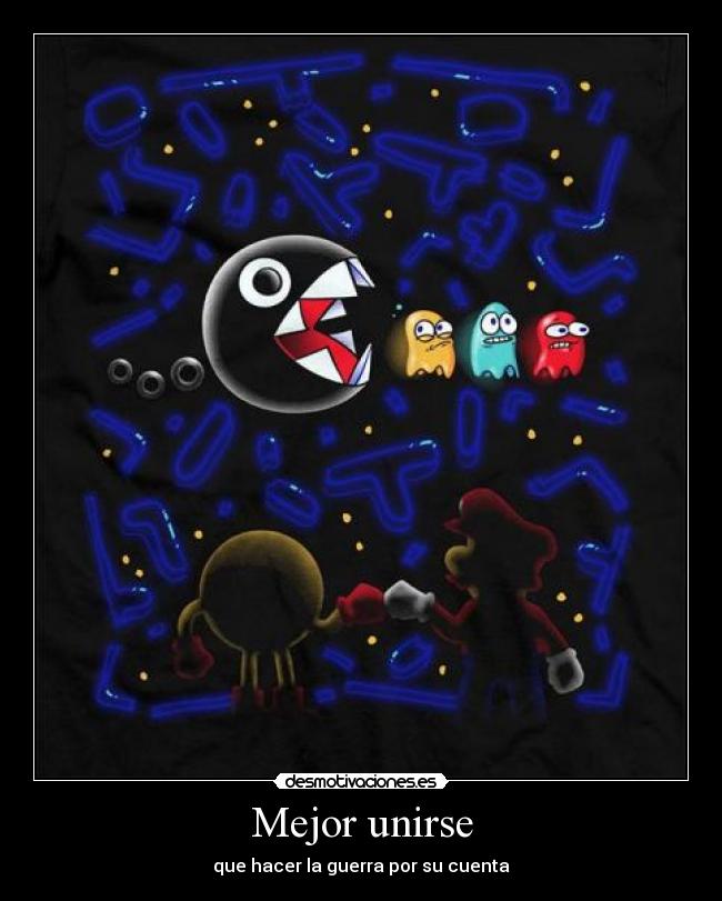 Mejor unirse -