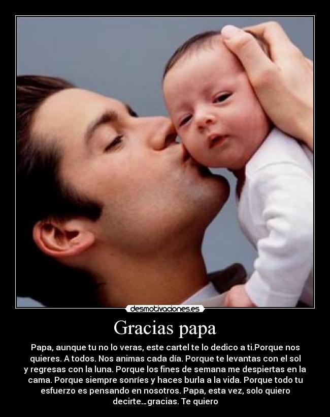 Gracias papa - 