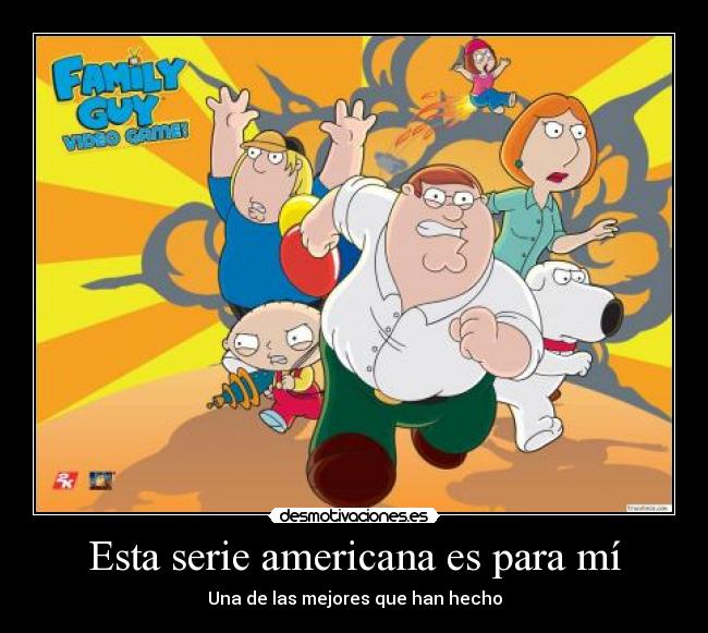 Esta serie americana es para mí - Una de las mejores que han hecho
