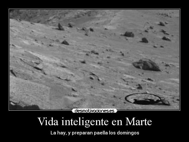 Vida inteligente en Marte - 