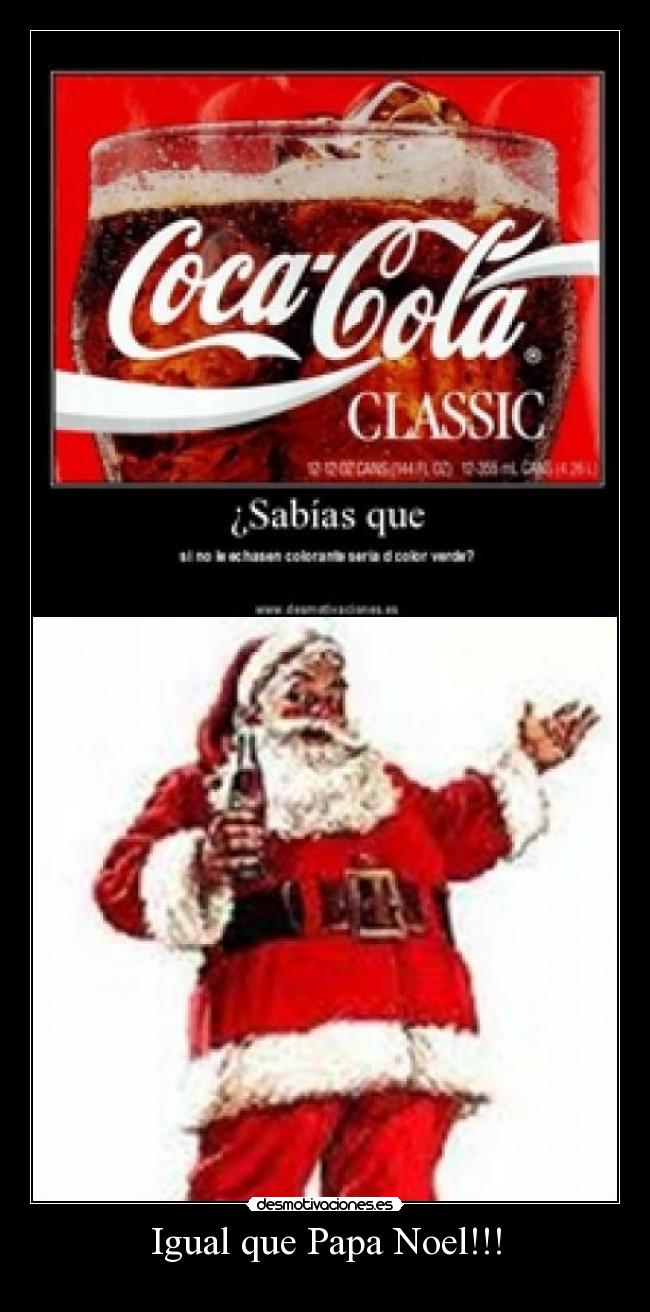 Igual que Papa Noel!!! -