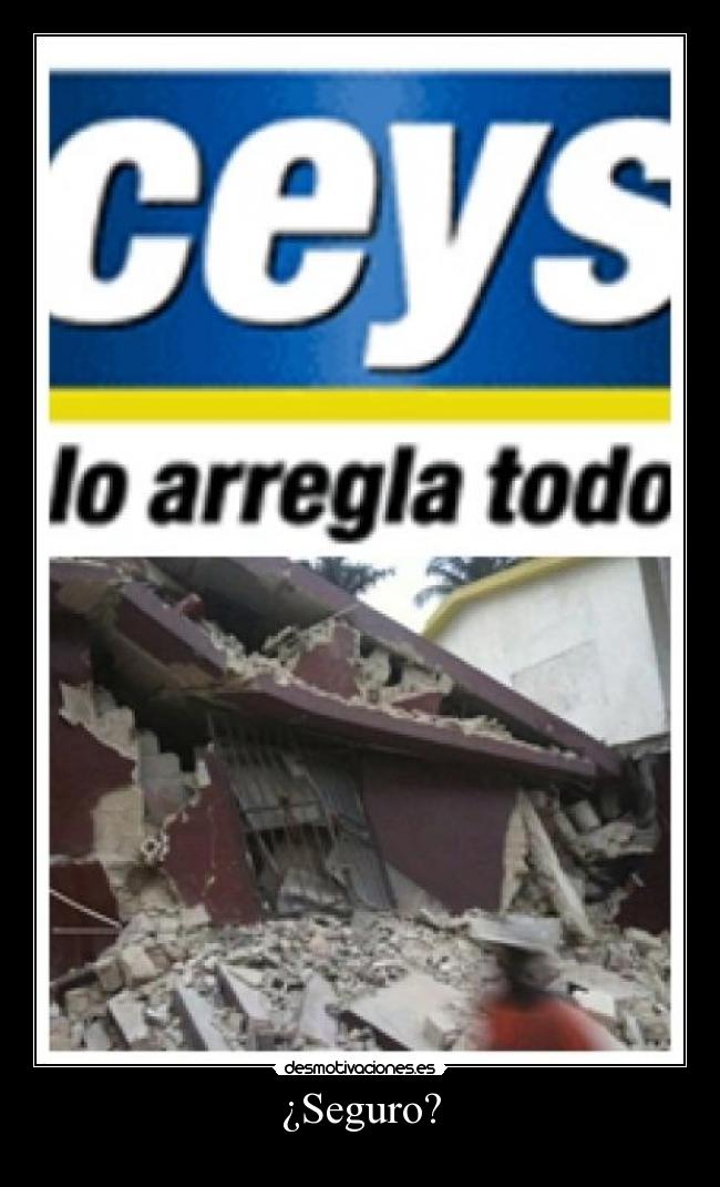 ¿Seguro? - 