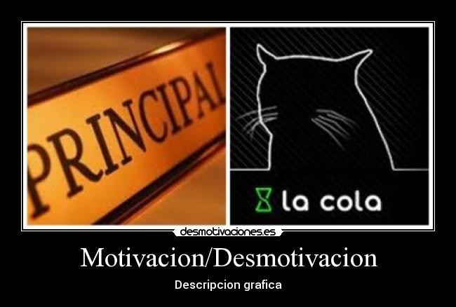 Motivacion/Desmotivacion - Descripcion grafica