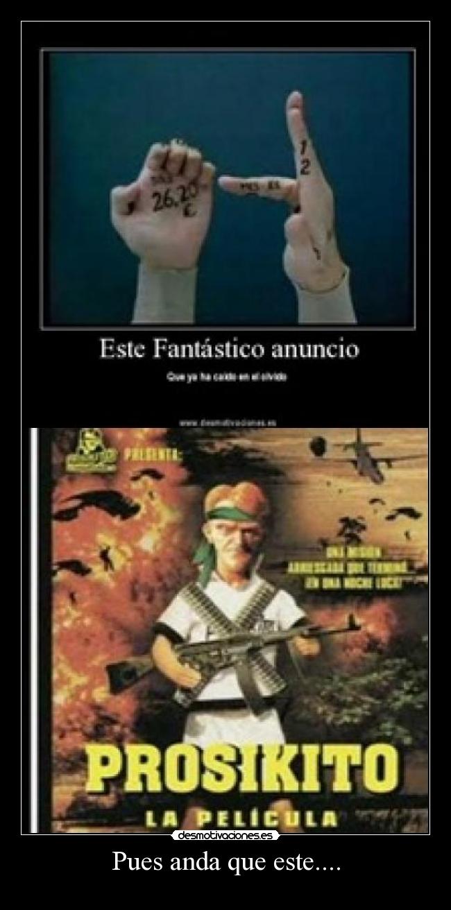 Pues anda que este.... - 