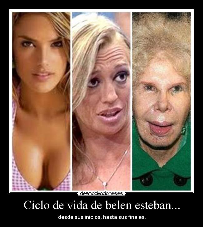 Ciclo de vida de belen esteban... - 