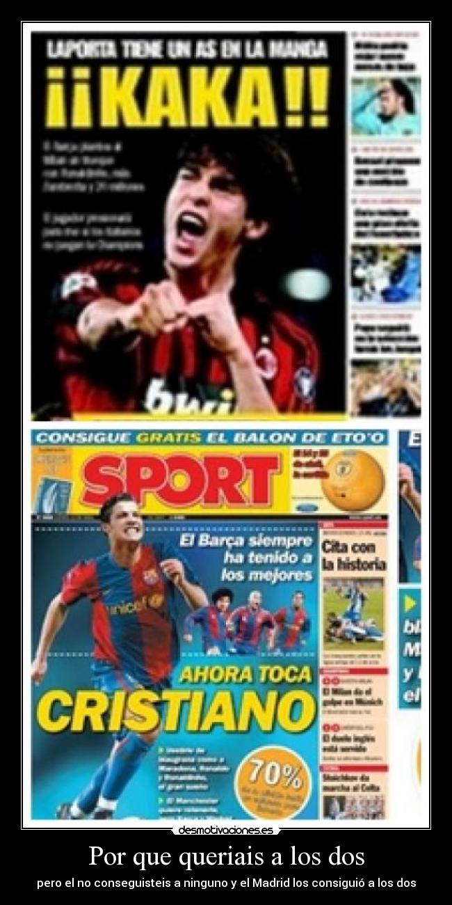 Por que queriais a los dos - 