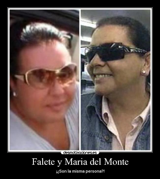 Falete y Maria del Monte -