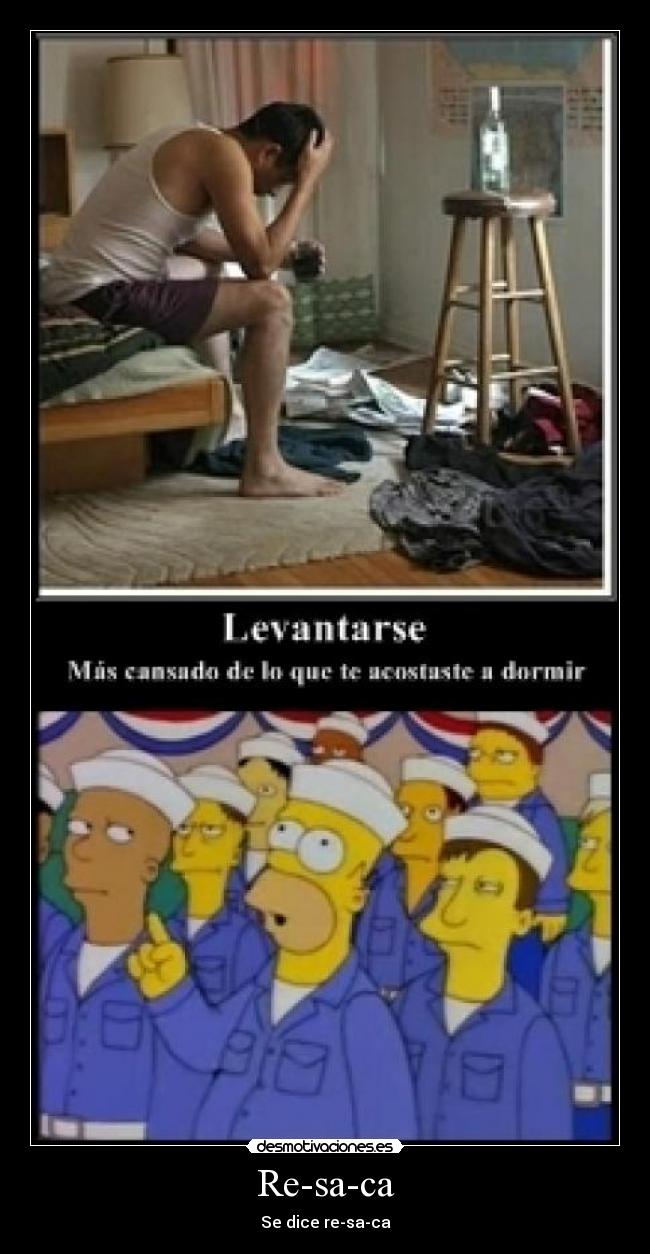 Re-sa-ca - Se dice re-sa-ca