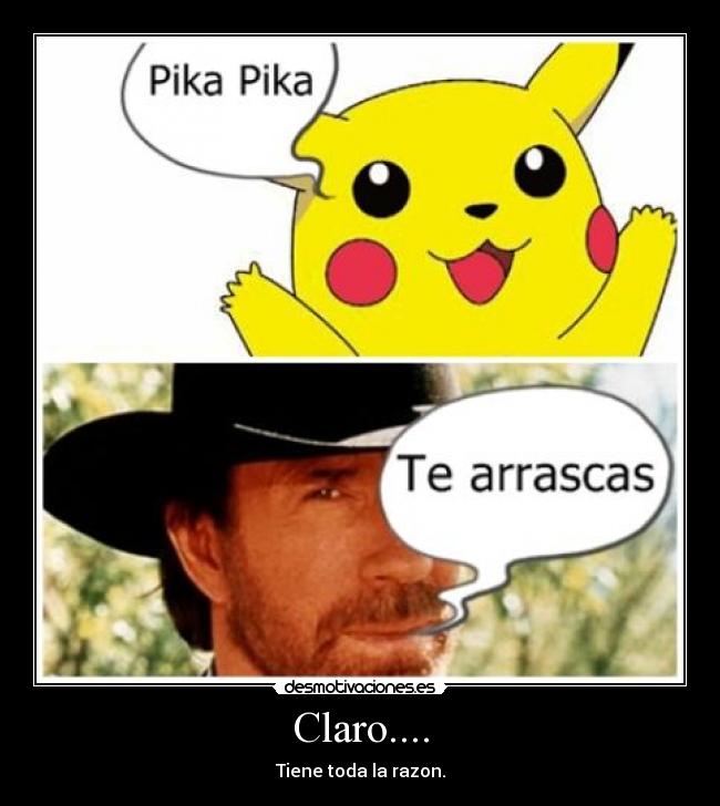 carteles chuck norris nunca miente desmotivaciones