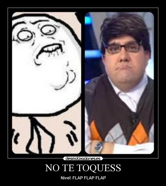 NO TE TOQUESS - Nivel: FLAP FLAP FLAP