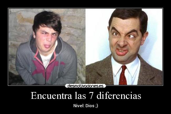 Encuentra las 7 diferencias -