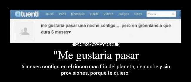 Me gustaria pasar - 