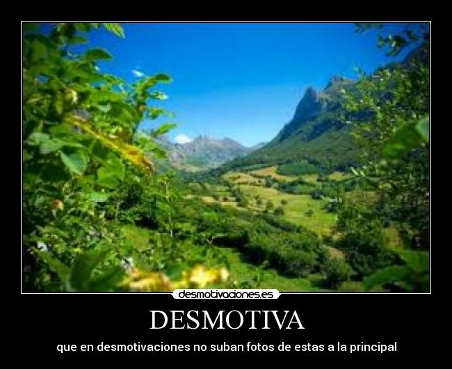 DESMOTIVA -