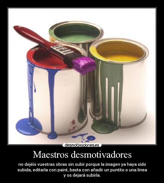 Maestros desmotivadores - 