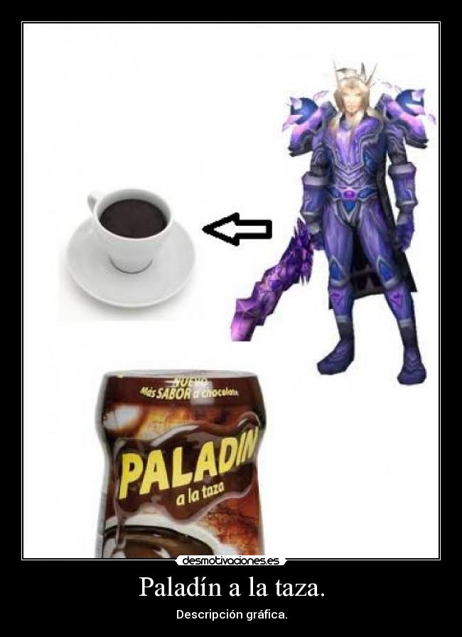 carteles paladin taza desmotivaciones