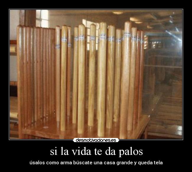 si la vida te da palos - 
