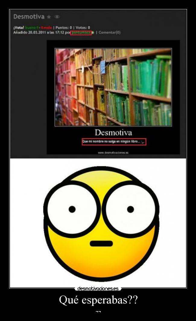 Qué esperabas?? - 