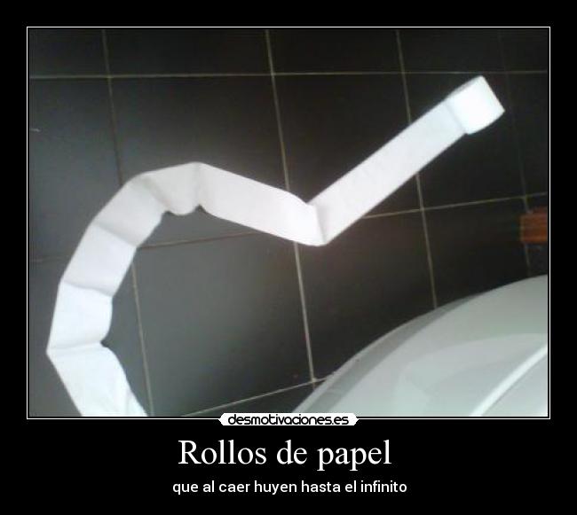 Rollos de papel  - 