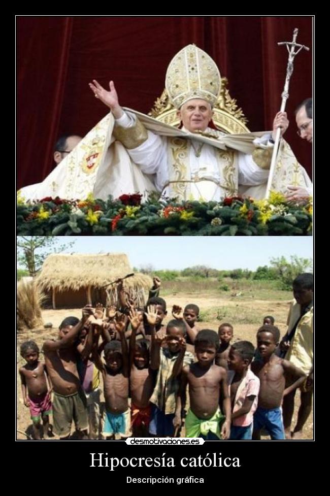 Hipocresía católica -