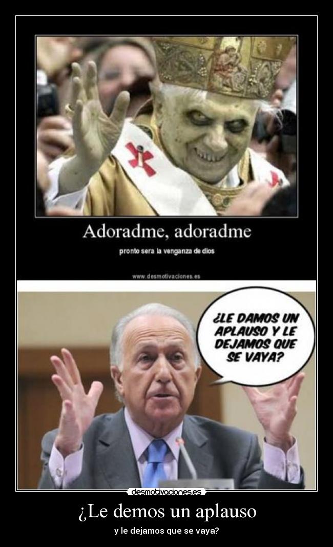 ¿Le demos un aplauso - 