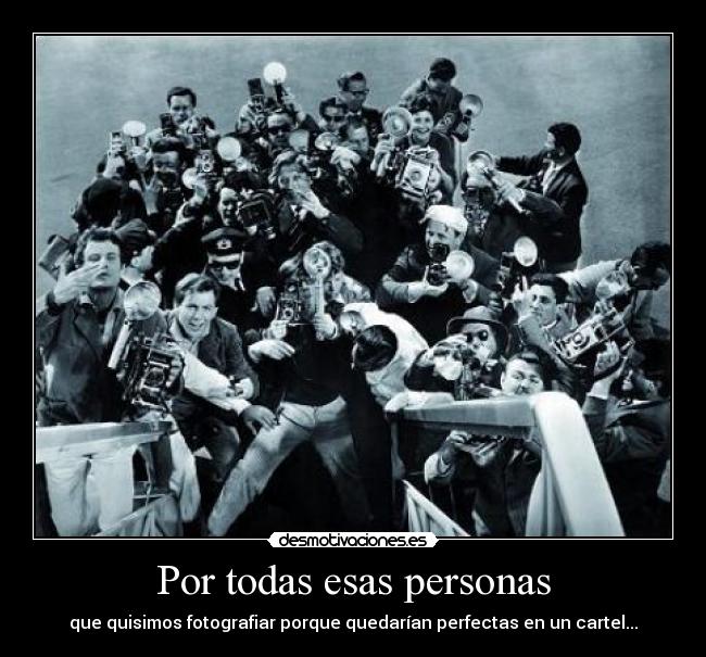 Por todas esas personas - 