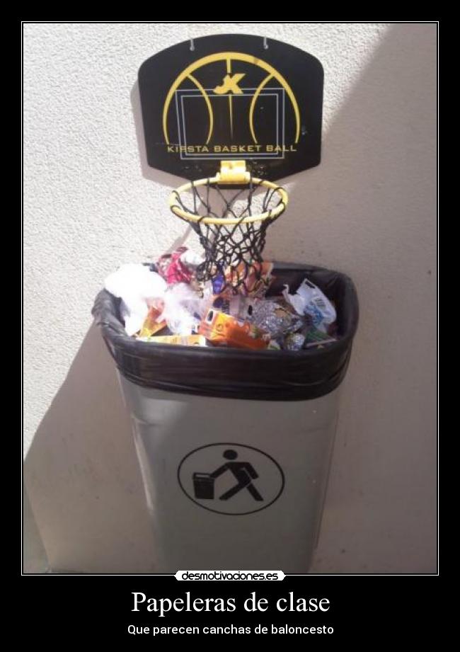 Papeleras de clase - 