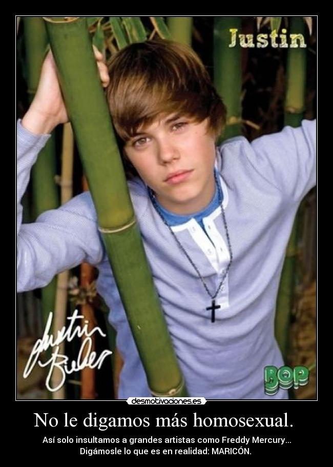 No le digamos más homosexual.  - 