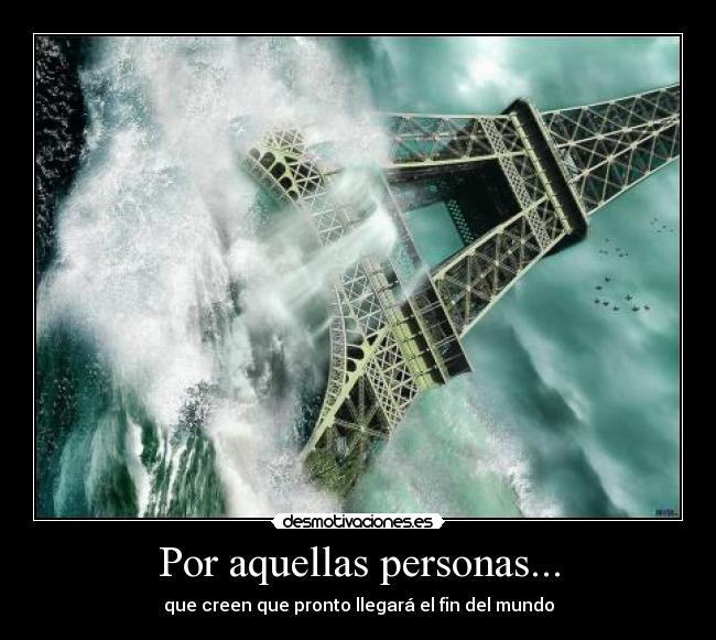 Por aquellas personas... -