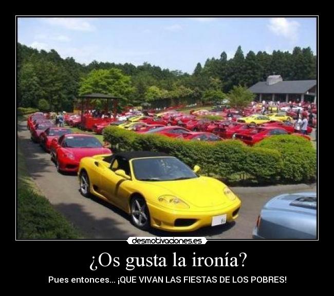 ¿Os gusta la ironía? - 