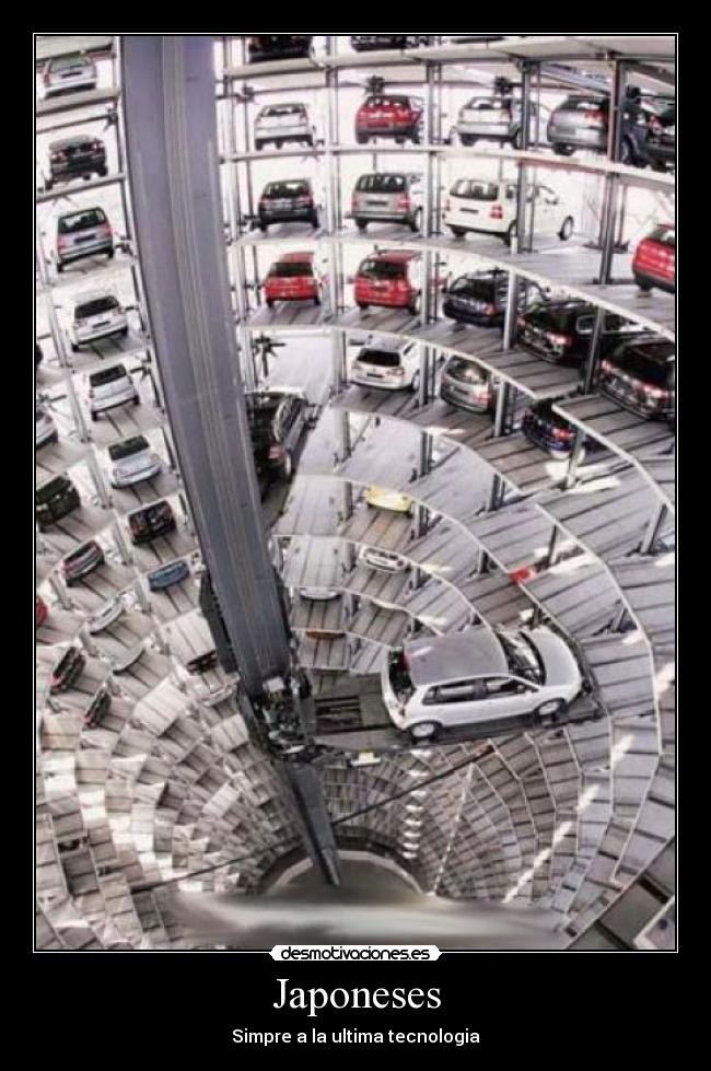 Japoneses - Simpre a la ultima tecnologia
