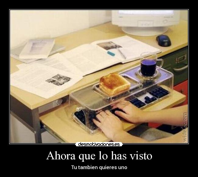 Ahora que lo has visto -