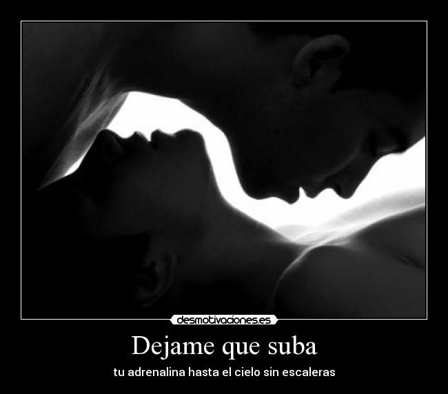 Dejame que suba - tu adrenalina hasta el cielo sin escaleras