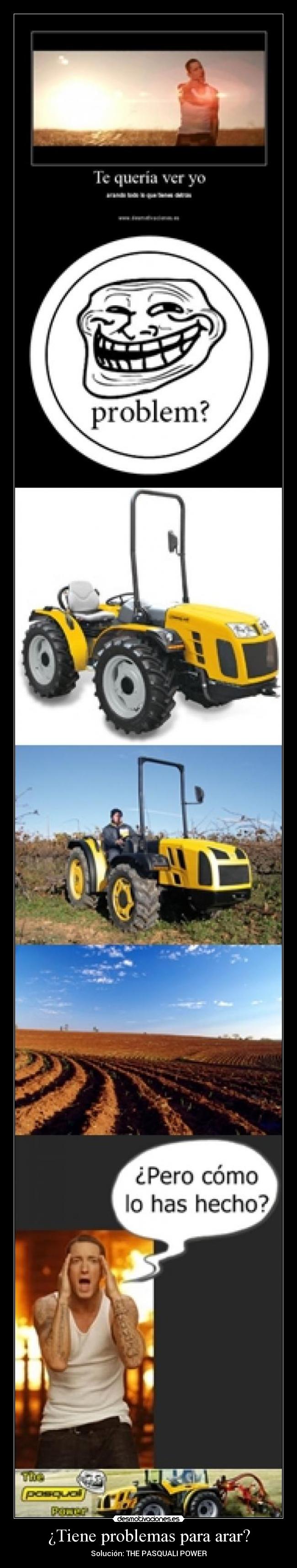 ¿Tiene problemas para arar? - 