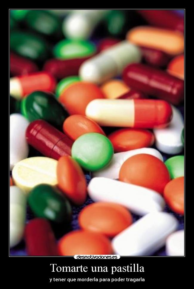 Tomarte una pastilla - 