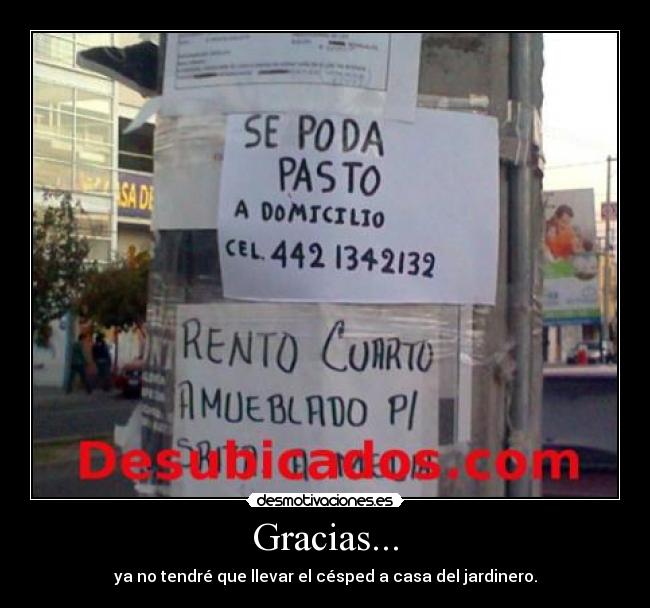 Gracias... -
