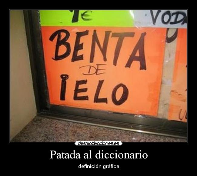 Patada al diccionario -