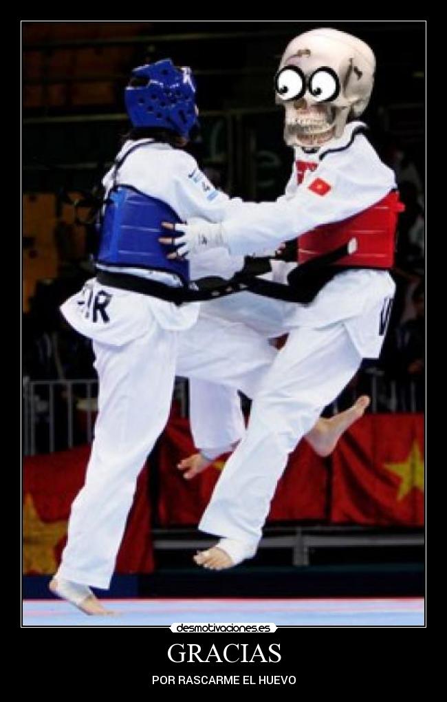 GRACIAS - POR RASCARME EL HUEVO