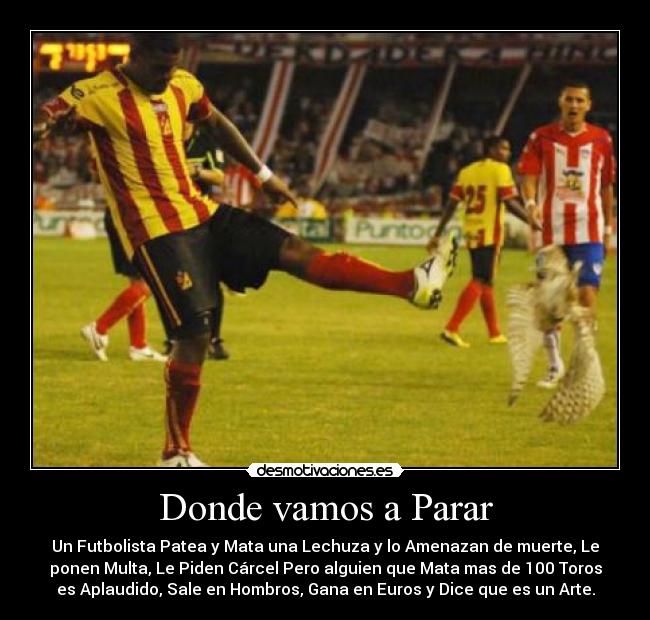 Donde vamos a Parar -