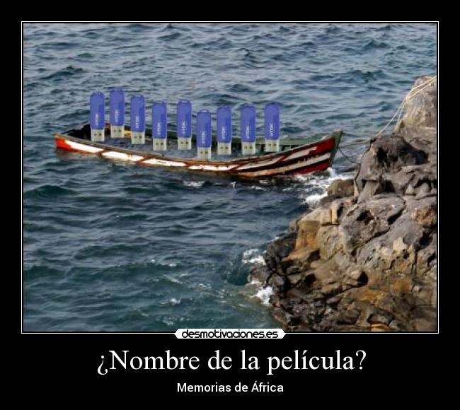 ¿Nombre de la película? -