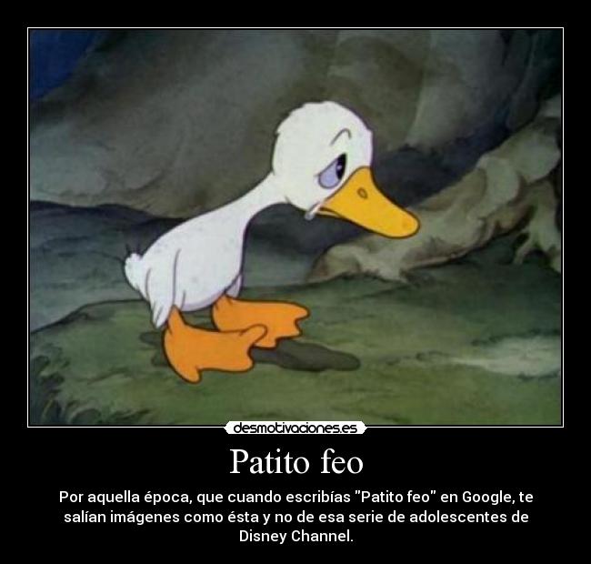 carteles patito feo desmotivaciones