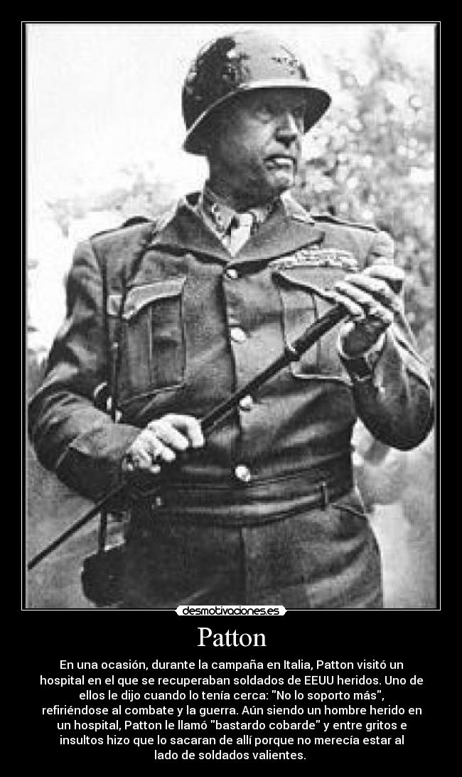 carteles patton desmotivaciones