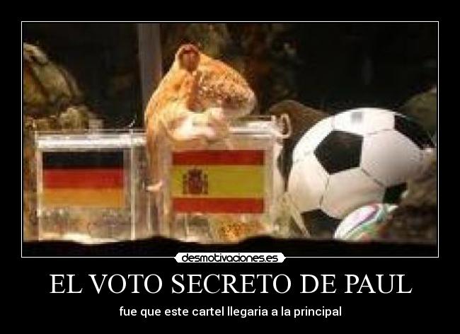 carteles paul desmotivaciones