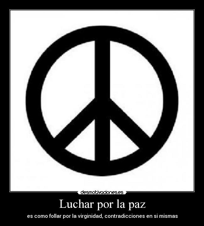 Luchar por la paz -