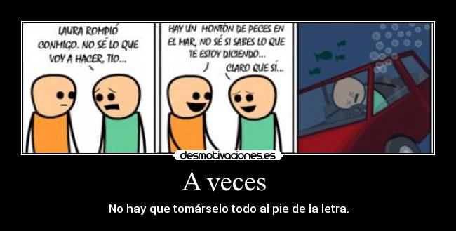 A veces -
