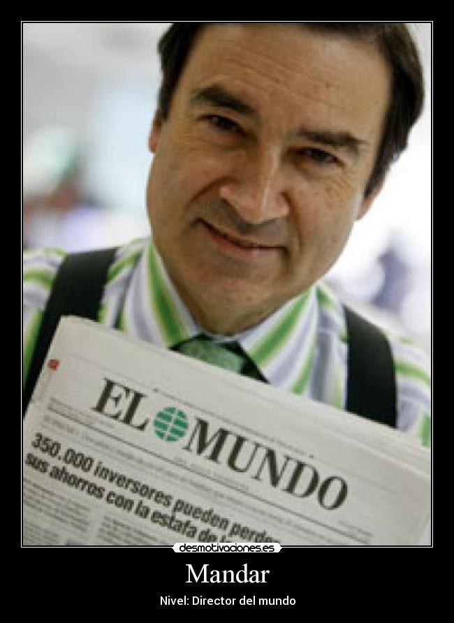 Mandar - Nivel: Director del mundo