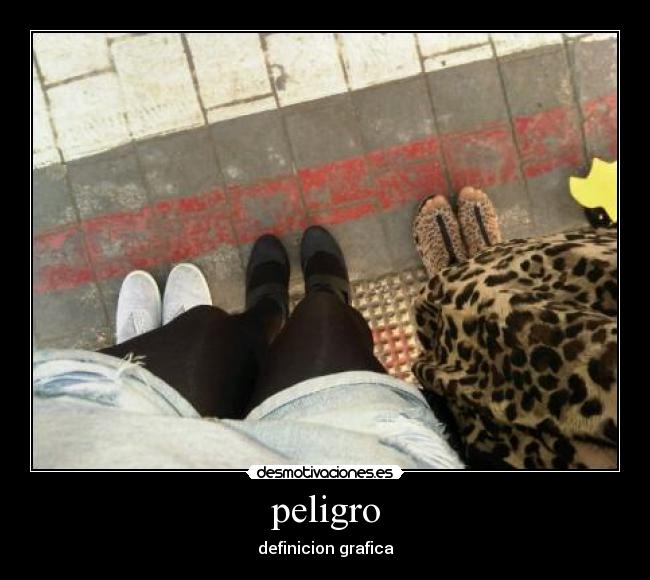 peligro - definicion grafica